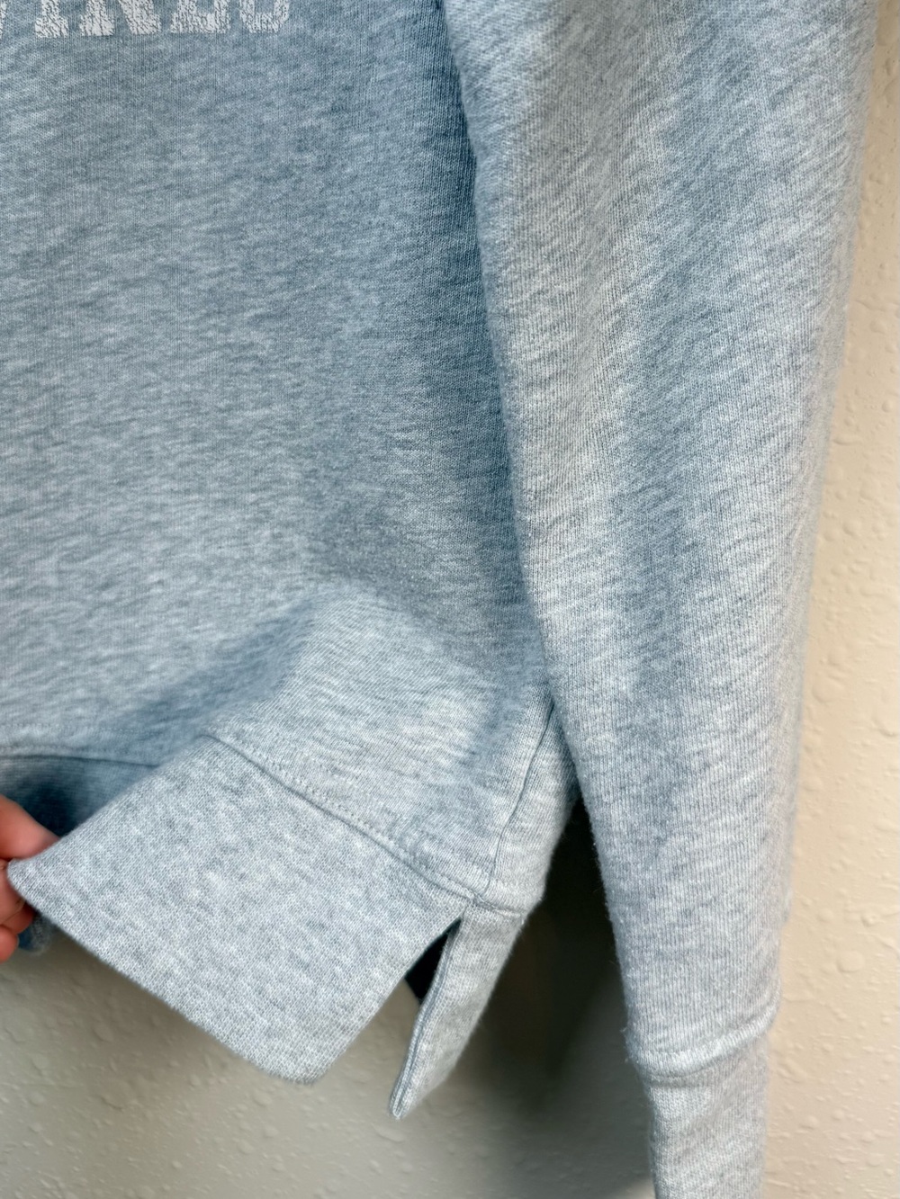 Vineyard Vines Texas Distressed Graphic Crewneck Sweatshirt Gray Preppy - Picture 6 of 9